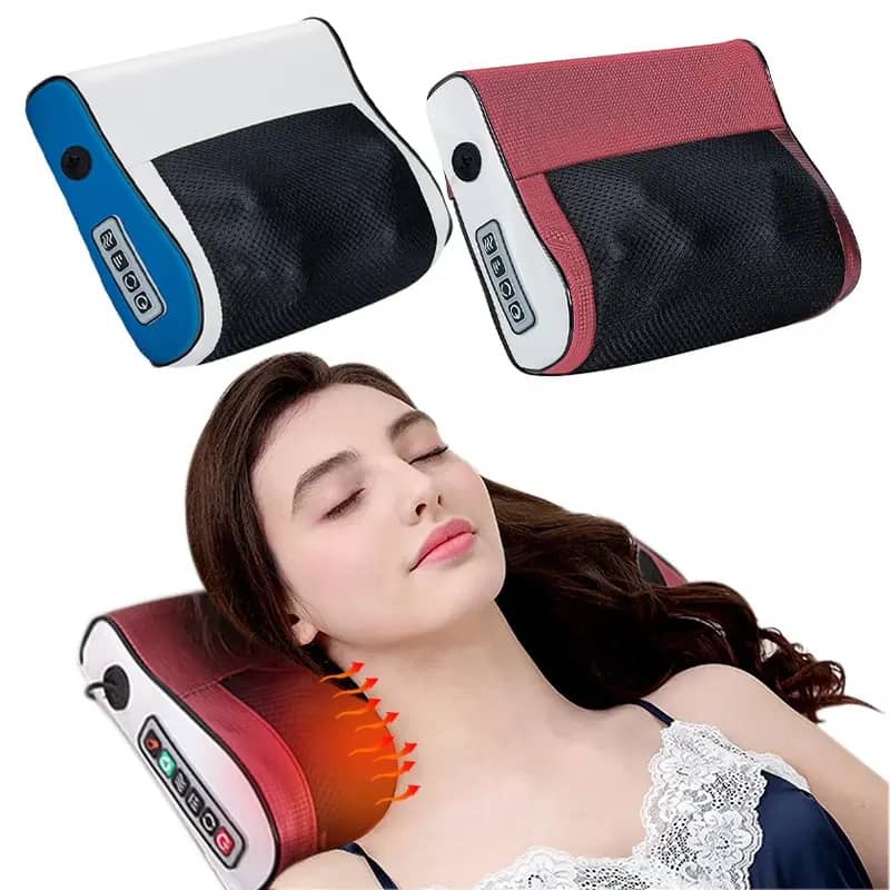 Heated Shiatsu Neck Relax Massage Pillow, Cervical Spine Massager, corporate gift ideas for employees