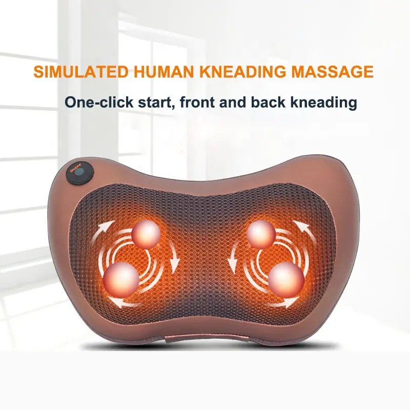 Car and Home Neck Massager, Heated Back Massage Pillow, custom corporate gifts