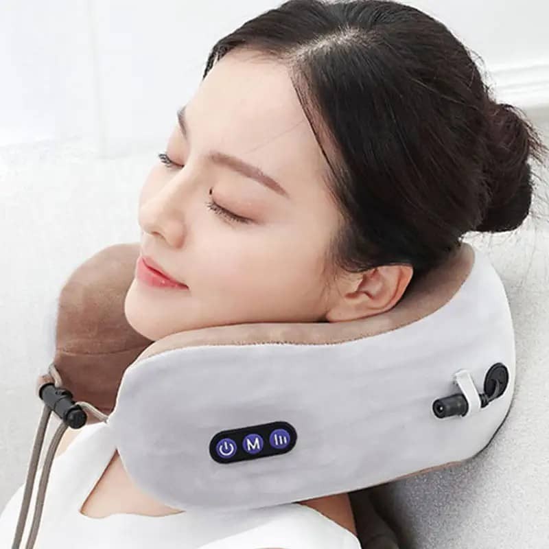 Wholesale Travel Neck and Shoulder Massager Pillow with Heat and Good Neck Support OEM ODM Custom