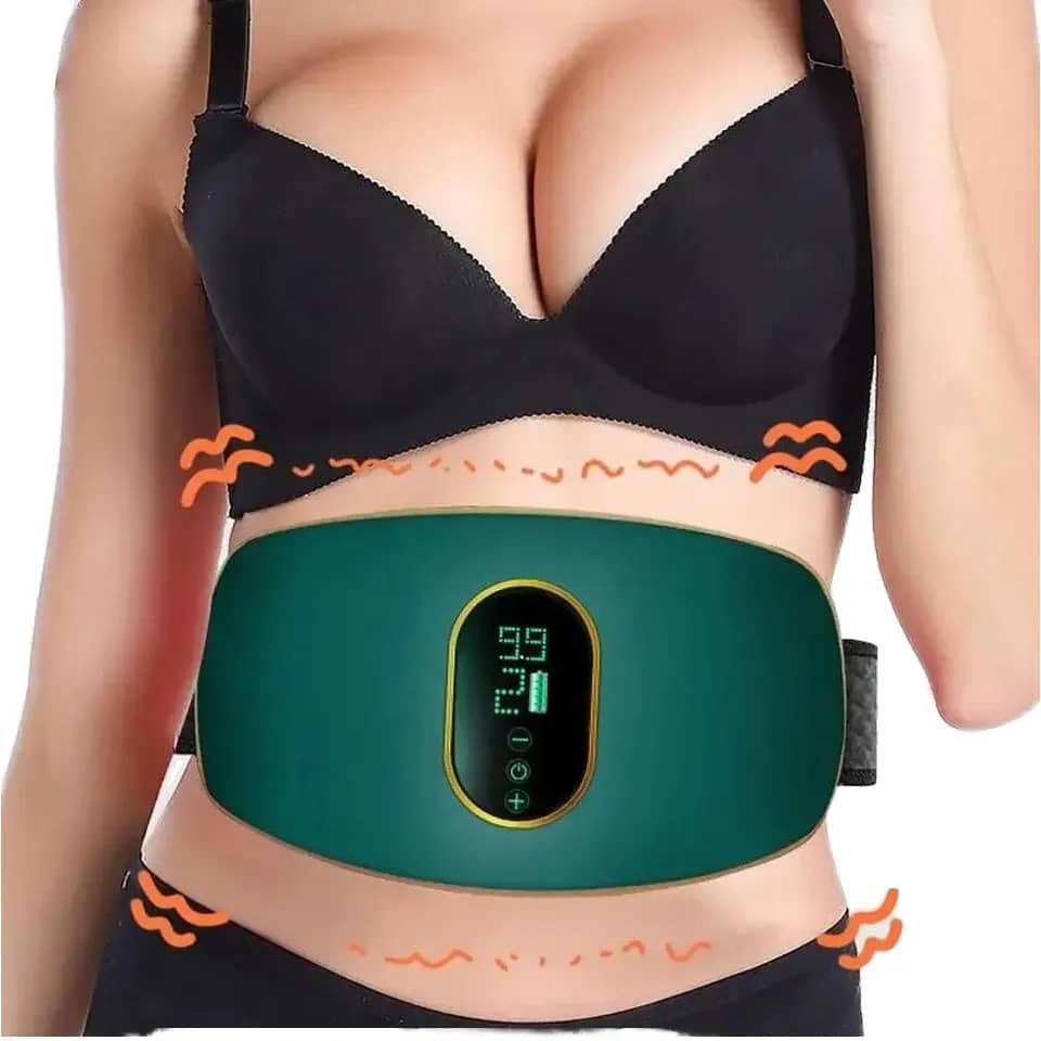 Abdominal Slimming Massager for Weight Loss, Belly Fat Burning Vibrating Massage Belt, corporate gifts for clients